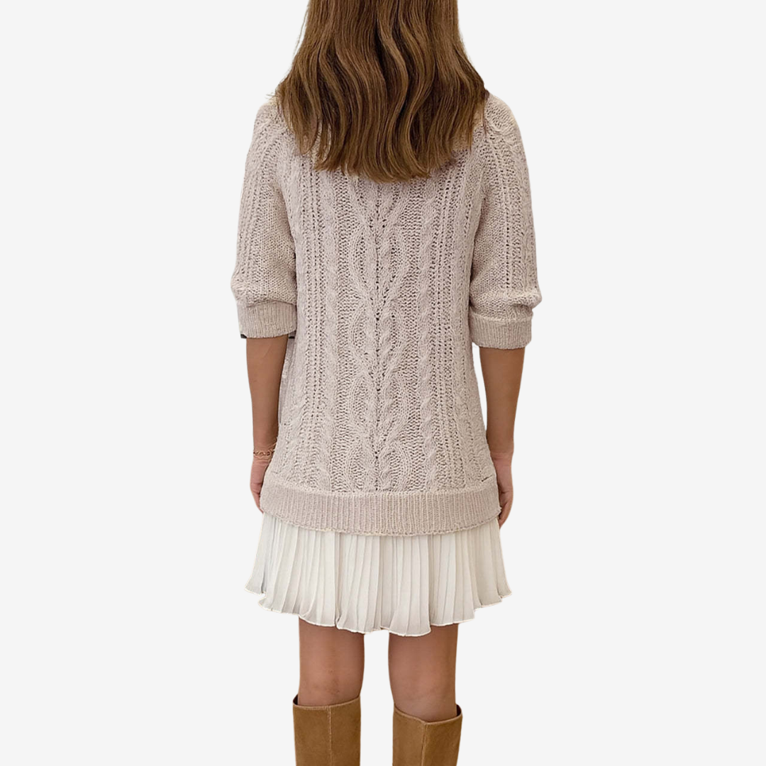 Isolde – Knitted Dress in Fine Knit