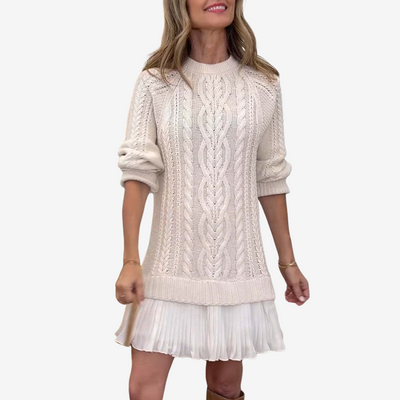 Isolde – Knitted Dress in Fine Knit