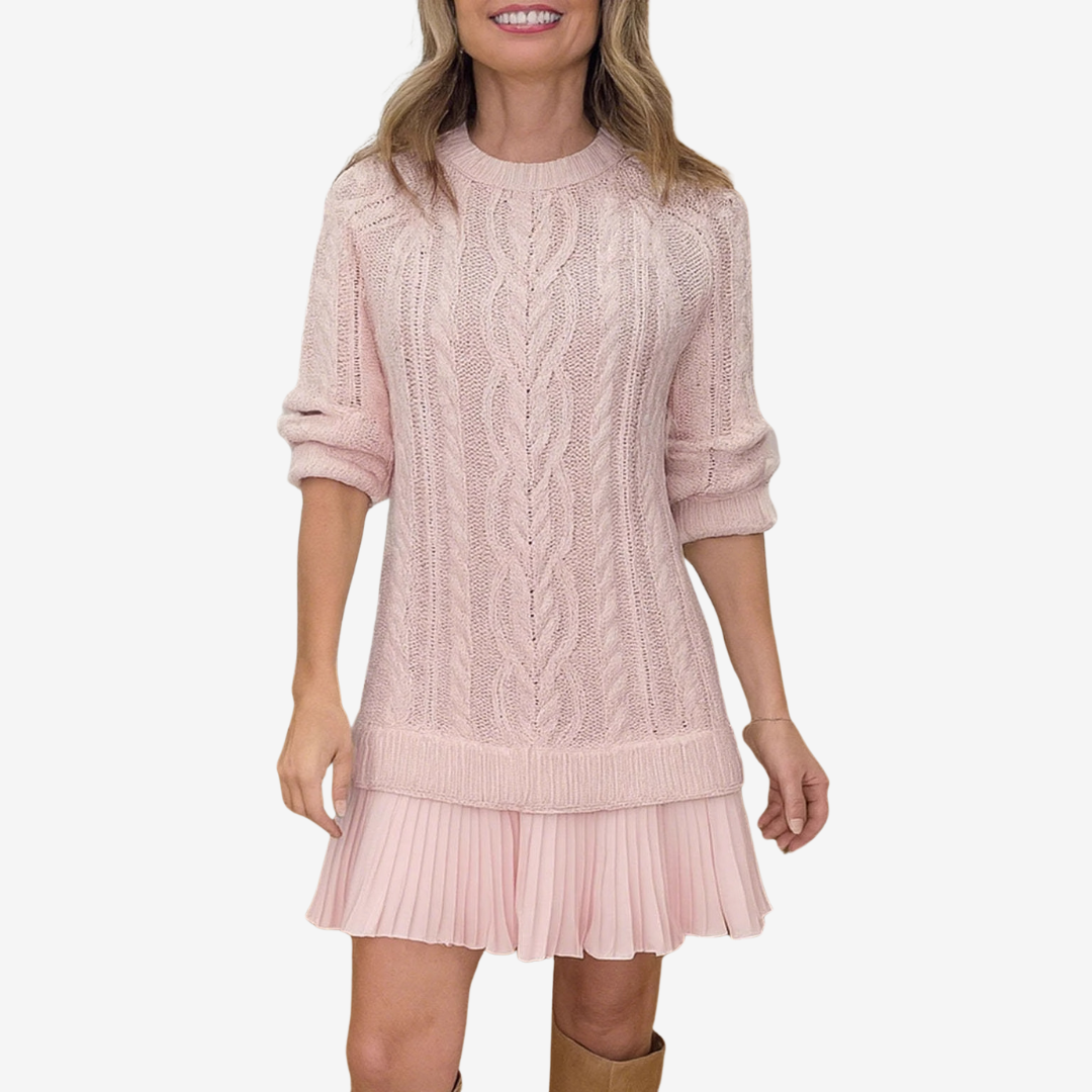 Isolde – Knitted Dress in Fine Knit