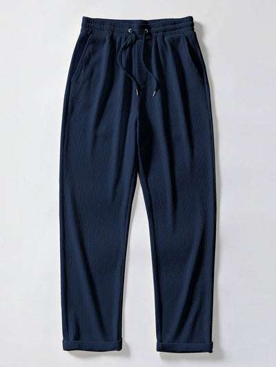 Santorini V-Neck Polo & Ribbed Trousers Set