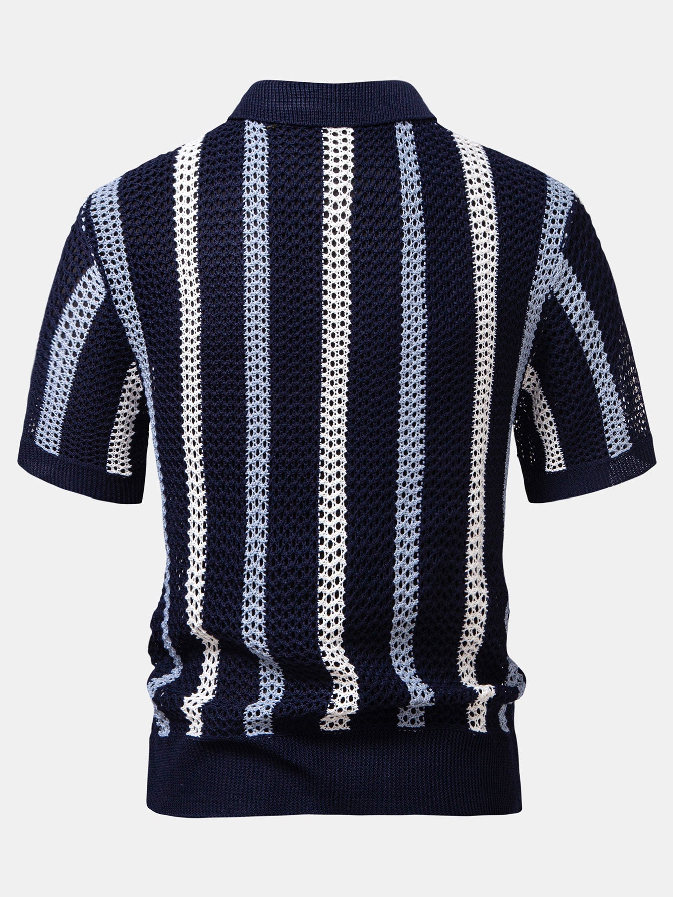 Havana Crochet Polo & Linen Trousers Set