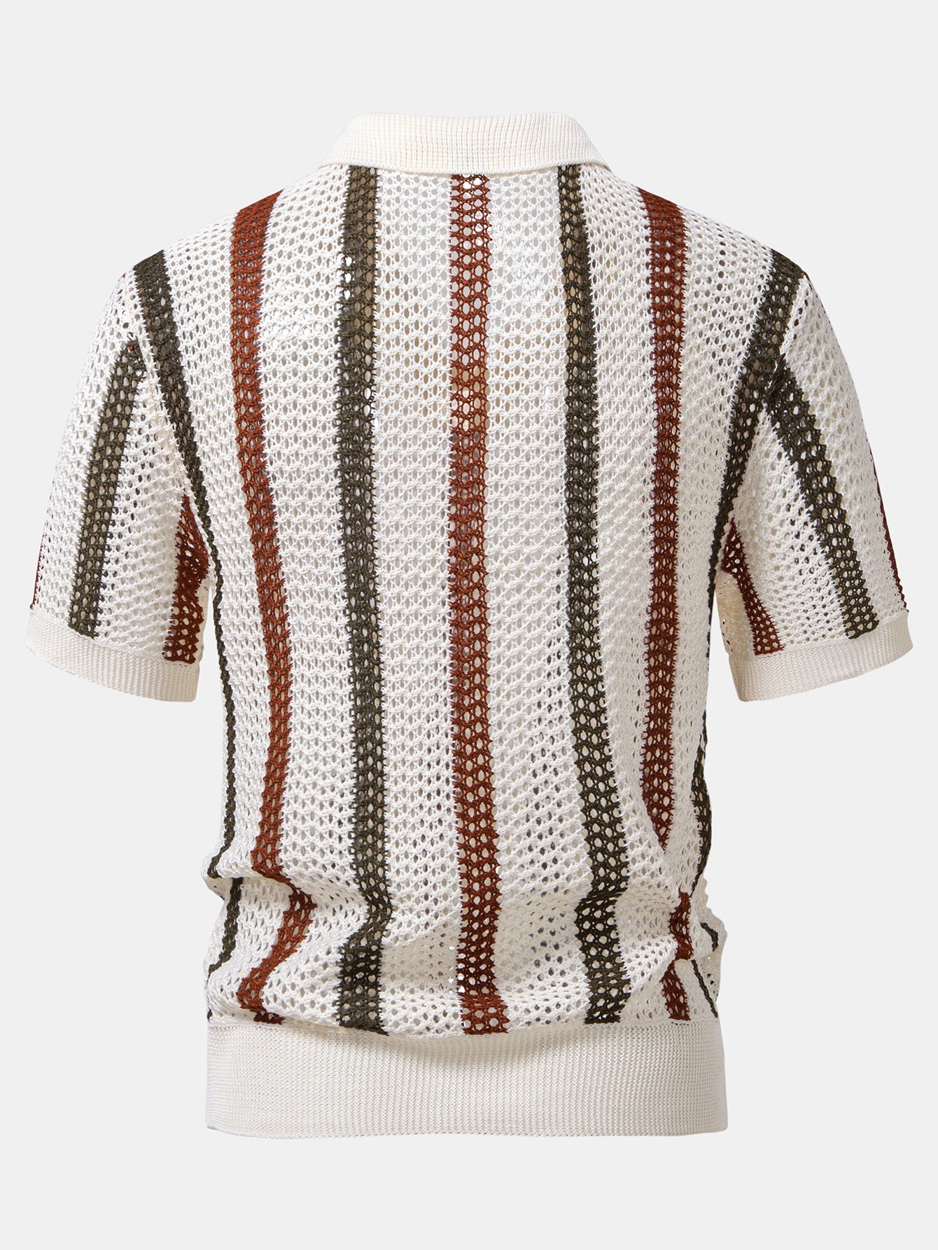 Havana Crochet Polo & Linen Trousers Set