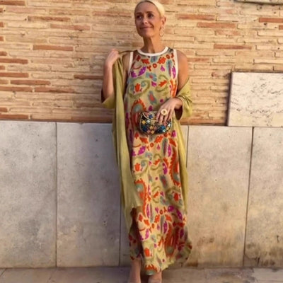 Daphne – Pleated Evening Dress