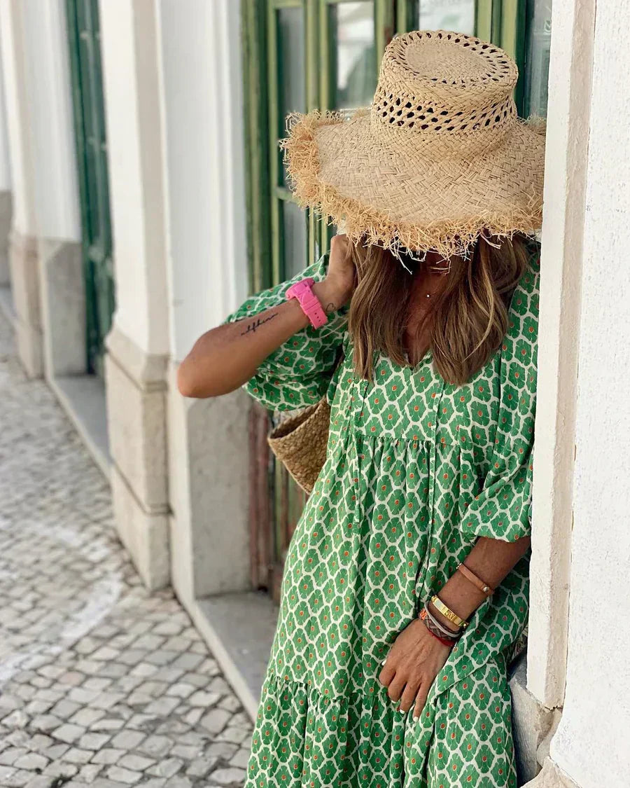 Elara – Boho Maxi Dress
