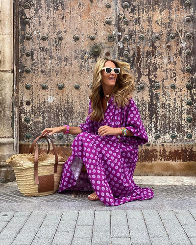 Elara – Boho Maxi Dress