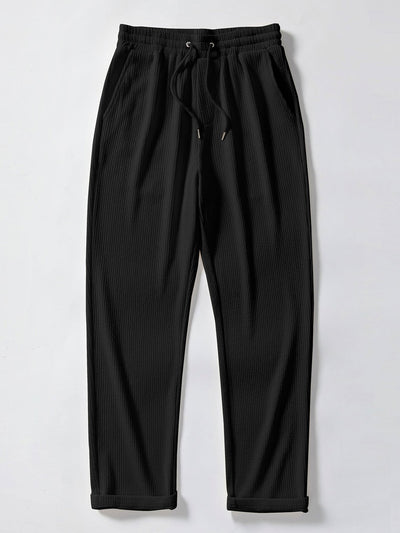 Santorini V-Neck Polo & Ribbed Trousers Set